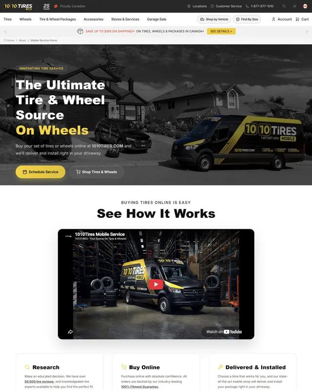 Responsive Home Page