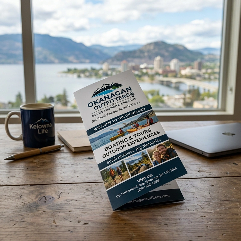 Brochures - Custom Print Mockup
