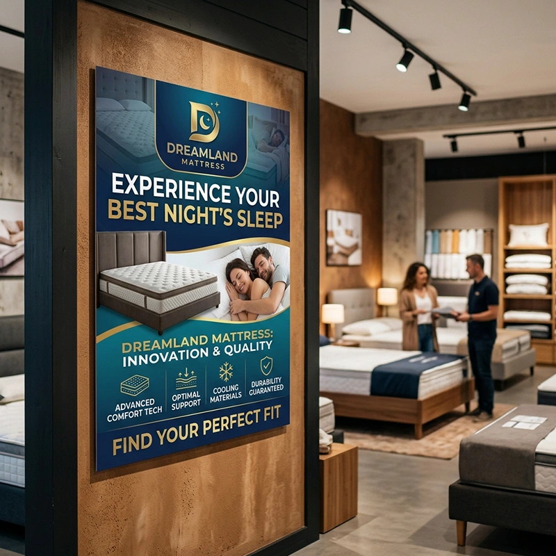 Large Format Posters - Custom Print Mockup