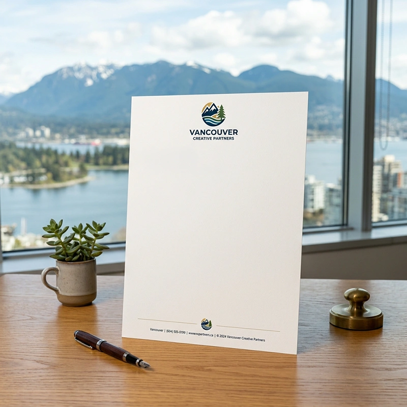 Letterhead - Custom Print Mockup