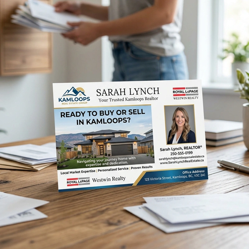 Postcards - Custom Print Mockup