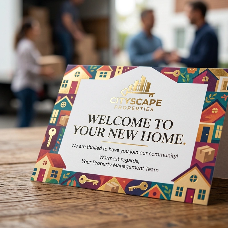 Specialty Greeting Cards - Custom Print Mockup